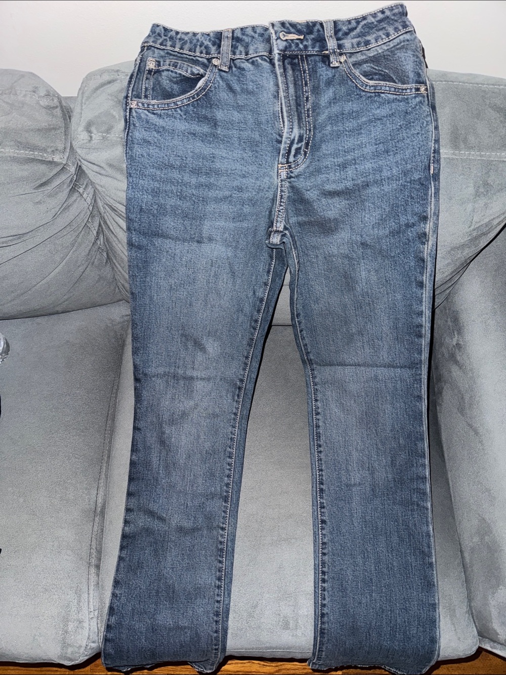 Garage Women's Boot Cut Jeans in Medium Faded Blue